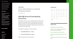 Desktop Screenshot of powerpresses.com